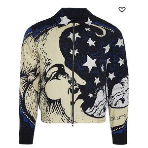 NWT AMIRI MOONSCAPE ZIP-UP JACKET